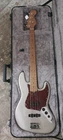 Fender Jazz Bass Made In U.s.a. 2023 Mod Shop Upgrades With Hardshell Case Open. Price: $1695.00.