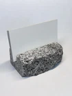 Business Card Holder Stand For Office, Desk, Marketing Handcrafted With Granite. Price: $9.99.
