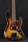 Fender 1961 Jazz Bass Heavy Relic 3-COLOR Sunburst 3A Rosewood Fingerboard New. Price: $5200.00.