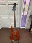 Luna Tattoo 34" Long Scale 4-STRING Bass Guitar Laser Etch Local Pickup New. Price: $279.00.
