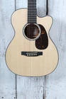 Martin 000CJR-10E Junior 14 Fret Cutaway Acoustic Electric Guitar With Gig Bag Open. Price: $749.99.