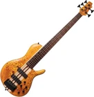 Cort 5-STRING Electric Bass Guitar Cutaway Swamp Ash Body W/ Burl Top New. Price: $1199.00.