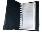 Cambridge Small Black Memo Pocket Wallet Reminder Scratch Pad Weekly/monthly Bk New. Price: $11.50.