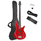 Glarry Electric Bass Guitar Full Size 4 String Exquisite Stylish With Bag Power New. Price: $133.90.