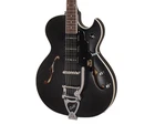 Guild Starfire Jet 90 Semi-hollow Guitar W/gvt Black Satin Open Box. Price: $649.99.