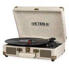Victrola Journey Bluetooth Suitcase Record Player With 3-SPEED Turntable (li Open. Price: $46.10.
