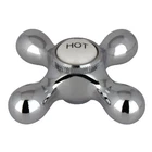 Kingston Brass KBH179AXH Hot Metal Cross Handle - Chrome New. Price: $31.95.