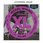 D'addario EXL156 Nickel Wound Electric Guitar/bass Strings Fender Vi 24-84 New. Price: $16.79.