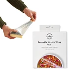 Reusable Silicone Stretch Wrap 3 Pack Oven Microwave Dishwasher Freezer Safe New. Price: $39.99.