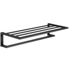 Bwe 24 In. Bathroom Towel Rack Holder With Bars Wall Mount Open. Price: $24.35.