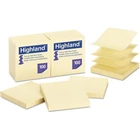 Highland Pop-up Self Stick Notes 6549-PUY, 3 In X New. Price: $18.00.