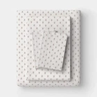 King Christmas Holiday Flannel Sheet Set Candy Canes - Wondershop Open. Price: $17.63.