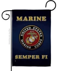 Usmc Semper Fi Double Sided Lawn Flag 12 X 18 Made Usa United State Marine New. Price: $28.99.