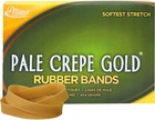 Alliance Rubber 20845 Pale Crepe Gold Bands Size #84, 1 Lb Box Contains New. Price: $19.23.