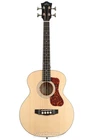 Guild Jumbo Junior, Flamed Maple Acoustic Bass Guitar - Antique Blonde Satin New. Price: $599.99.