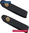 2PCS Leather Guitar Neck Strap, Acoustic Headstock Tie With Button New. Price: $9.07.