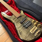 Warwick Masterbuilt Streamer Jazzman Nirvana Black Brass Hardware Wenge Plek'd Used. Price: $3690.00.