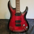 Schecter Omen ELITE-6 Electric Guitar, Rosewood Fingerboard, Black Cherry Burst Used. Price: $375.00.