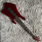 New Modern 4-STRINGS Bass Guitar Red H-h Pickups Black Hardware Free Shipping. Price: $324.00.