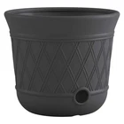 Suncast 14 X 12" Resin Decorative Hideaway Outdoor Garden Hose Storage Pot, Gray New. Price: $32.79.