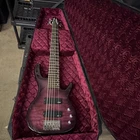 Alvarez Electric Bass Guitar 6 String Solid Purple Right-handed W/ Case Used. Price: $550.00.