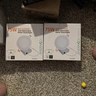 2 Simply Conserve 6 In. Slim Downlight Led Recessed W/ Remote J-box Open. Price: $24.00.