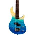 Flight Mini Bass Electric Guitar Transparent Blue New. Price: $369.00.