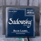 Used Sadowsky Blue Label Stainless Steel 5-STRING Taperwound Bass Strings, 45-13. Price: $31.49.