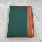 Vintage Mead Cambridge Softwear Desk Folder Portfolio Pad Green Used. Price: $21.99.