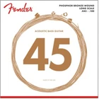 Fender 8060 Phosphor Bronze 4-STRING Long Scale Acoustic Bass Guitar Strings New. Price: $20.95.
