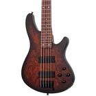 Schecter 3972-SHC C-5 Standard String Rh Electric Bass Tobacco Burl New. Price: $499.00.