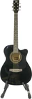 Rogue RA-090 Concert Cutaway Acoustic-electric Guitar Black Blemish Used. Price: $81.90.
