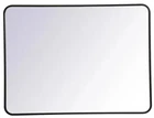 Elegant Lighting MR803040 Evermore 30" W X 40" Rectangular - Black Open. Price: $159.00.