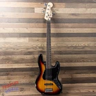 Used-squier Affinity Series Jazz Bass V, 5-STRING 3 Tone Sunburst Finish. Price: $329.99.