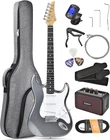 Leo Jaymz Electric Guitar Starter Kit Gray Amp Gig Bag Accessories Sss Pickups New. Price: $175.11.