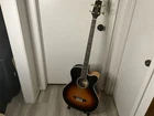 Takamine GB72CE-BSB G-series Acoustic Electric Bass Brown Sunburst Finish Used. Price: $450.00.