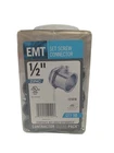 Halex, 0.5", Electrical, Metallic Tubing Set, Screw Connector, 50 Pack New. Price: $15.99.