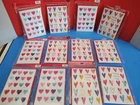 Hallmark Colorful Hearts Valentines Day Greeting Cards (nip's) 72 Count New. Price: $20.00.