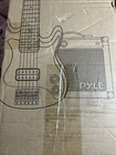 Pyle 6 String Kids Electric Guitar W/amplifier + Carrying Bag ( Dent) Used. Price: $59.90.