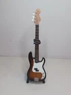 Axe Heaven FP-001 Licensed Fender Precision Bass Classic Sunburst 10" Miniature Used. Price: $48.00.