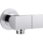 Kohler K-98354-CP Exhale Wall-mount Supply Elbow With Bracket, Polished Chrome Open. Price: $199.00.