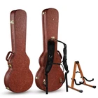 Xcceries Les Paul Electric Guitar Hard Case With Stand & Backpack Strap Sunburst New. Price: $221.90.