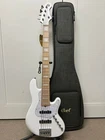 Cort Elrick Njs 5 String Bass Guitar White B-stock Used. Price: $1199.99.