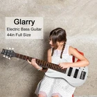 Glarry 44" Gib 6 String H-h Pickup Laurel Wood Fingerboard Electric Bass Guitar New. Price: $109.89.