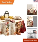 Home Fashions Swaying Leaves Bordered Fall, Seasonal And Holiday Tablecloth, ... New. Price: $45.81.