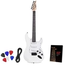 Lyxpro Cs Beginner 39 Electric Guitar & Accessories, White New. Price: $109.99.