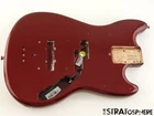 Fender American Performer Mustang Bass Body, Usa Parts Aubergine Open. Price: $503.99.