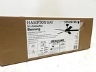 Hampton Bay Benning 52 In. Flat Bronze Downrod Ceiling Fan Led + Remote New. Price: $84.99.