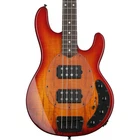 Sterling By Music Man Stingray RAY34HH Bass Guitar - Blood Orange Burst Used. Price: $1049.99.
