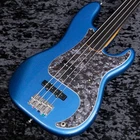 Fender Tony Franklin Fretless Precision Bass Ebony Fingerboard Lake Placid Blue Used. Price: $2869.00.